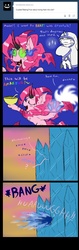 Size: 850x2700 | Tagged: safe, artist:ichibangravity, king sombra, pinkie pie, oc, ask king sombra pie, g4, ask, baking, crystal, fail, possessed, possession, sombra pie, tumblr