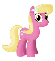 Size: 1280x1422 | Tagged: safe, artist:ajmstudios, lily, lily valley, pony, g4, background pony, female, mare, solo