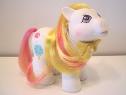 Size: 500x375 | Tagged: safe, baby brother apple delight, g1, blushing, irl, photo, toy