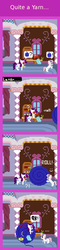 Size: 439x1816 | Tagged: safe, artist:zztfox, rarity, sweetie belle, g4, crossover, katamari damacy, pixel art