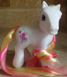 Size: 521x600 | Tagged: safe, silly sunshine, earth pony, pony, g3, female, irl, mare, photo, solo, toy