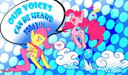 Size: 1165x685 | Tagged: safe, artist:great-ninetailed-one, fluttershy, pinkie pie, g4