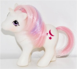 Size: 483x429 | Tagged: safe, baby moondancer, g1, blushing, irl, photo, toy