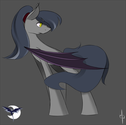 Size: 800x794 | Tagged: safe, artist:dream-phoenix, oc, oc only, bat pony, pony, solo