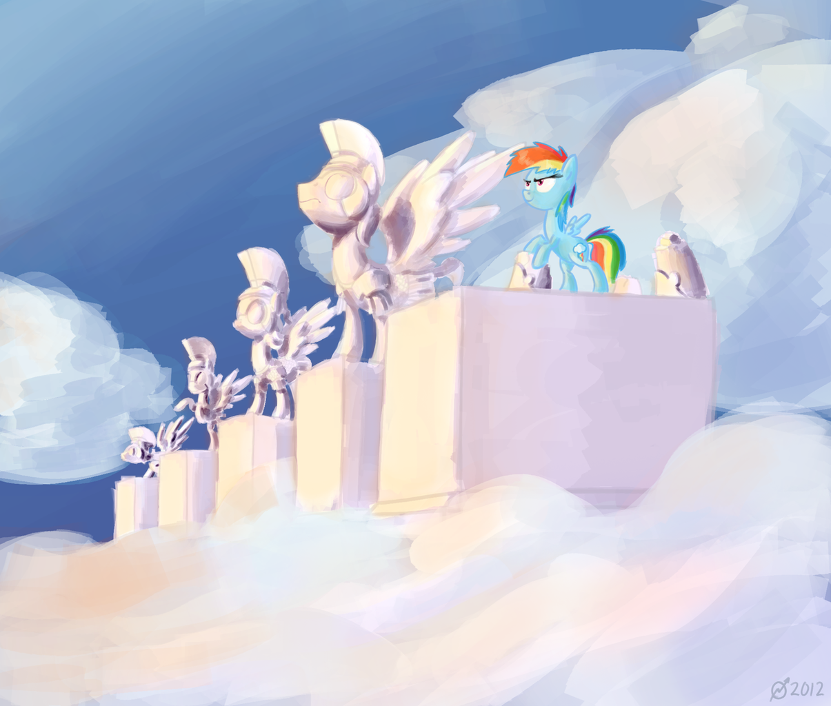 Клаудсдейл МЛП. МЛП фон Клаудсдейл. MLP Cloudsdale. Клаудсдейл Дружба это чудо.