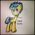 Size: 894x894 | Tagged: safe, artist:zim-lovaa, flash sentry, pegasus, pony, g4, male, solo, stallion