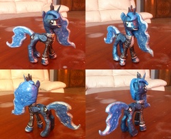 Size: 2000x1621 | Tagged: safe, artist:destinyshirshuxd, princess luna, two best sisters play, g4, customized toy, female, persona 4, solo