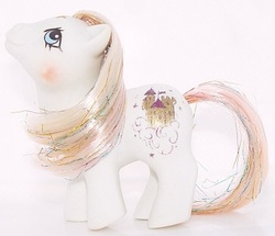 Size: 368x317 | Tagged: safe, baby princess sparkle, g1, blushing, irl, photo, toy