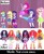 Size: 500x617 | Tagged: safe, edit, edited screencap, screencap, applejack, fluttershy, pinkie pie, rainbow dash, rarity, twilight sparkle, equestria girls, g4, my little pony equestria girls, balloon, boots, bowtie, bracelet, clothes, cowboy boots, doll, drugs, female, high heel boots, humane five, humane six, irl, jewelry, jumping, mane six, photo, polka dot socks, rainbow socks, skirt, socks, striped socks, toy