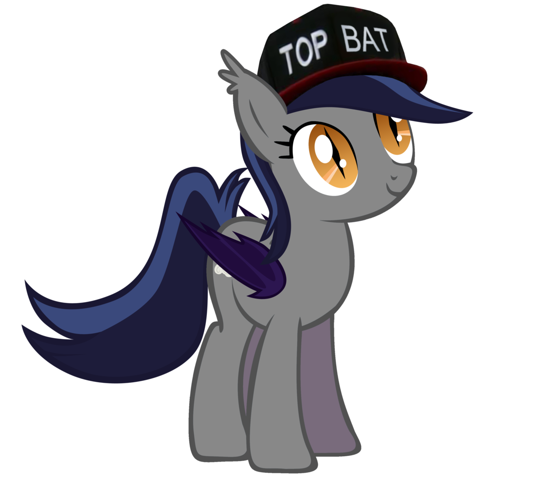 380648 safe, oc, oc only, ocecho, bat pony, pony, baseball cap