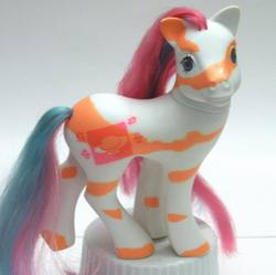 Size: 800x798 | Tagged: safe, lovebeam, g1, colorswirl ponies, irl, photo, toy