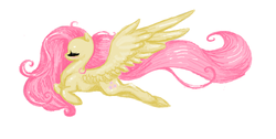 Size: 920x462 | Tagged: safe, artist:popodu955, fluttershy, g4, female, solo