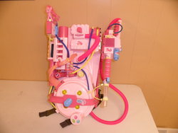 Size: 1024x768 | Tagged: safe, artist:judhudson, pinkie pie, g4, customized toy, ghostbusters, irl, photo, proton pack