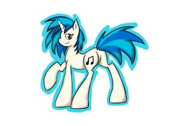 Size: 4092x2893 | Tagged: safe, artist:sketchy-pone, dj pon-3, vinyl scratch, g4, butt, female, plot, solo