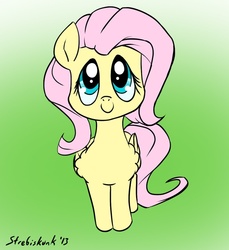 Size: 668x729 | Tagged: safe, artist:strebiskunk, fluttershy, g4, female, solo