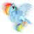 Size: 900x900 | Tagged: safe, artist:glacebon, rainbow dash, g4, female, solo