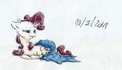 Size: 1154x666 | Tagged: safe, artist:394vikingpinkiepie, rarity, g4, traditional art