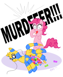 Size: 1591x1960 | Tagged: safe, artist:puu-aj-chan, pinkie pie, g4, candy, female, piñata, simple background, solo, transparent background, vector