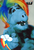 Size: 1000x1488 | Tagged: safe, rainbow dash, g4, alf, cursed image, rainbow dash's cutie mark, wat, why, wtf