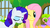 Size: 500x281 | Tagged: safe, screencap, fluttershy, rarity, g4, stare master