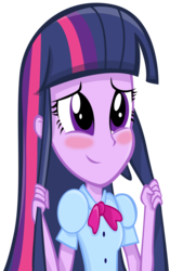 Size: 2031x2800 | Tagged: safe, artist:charity650, twilight sparkle, equestria girls, g4, my little pony equestria girls, blushing, female, simple background, solo, transparent background, vector, wrong aspect ratio