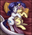 Size: 930x1020 | Tagged: safe, artist:allosaurus, artist:bantha, edit, fluttershy, rarity, pony, g4, colored, duo, female, hug, lesbian, nap, ship:flarity, shipping, snuggling