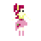 Size: 144x144 | Tagged: artist needed, safe, cherry jubilee, equestria girls, g4, female, humanized, lowres, pixel art, pixelated, simple background, solo, transparent background