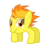 Size: 3468x3058 | Tagged: safe, artist:rainbowb4sh, spitfire, crab pony, g4, female, meme, simple background, solo, transparent background, wat