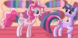 Size: 2303x1145 | Tagged: safe, artist:mast88, pinkie pie, twilight sparkle, g4, female, lesbian, ship:twinkie, shipping