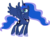 Size: 5906x4364 | Tagged: safe, artist:argeri, princess luna, pony, g4, absurd resolution, female, shocked, simple background, solo, transparent background, vector