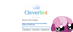 Size: 802x355 | Tagged: safe, cheerilee, g4, cleverbot, crying, female, meme, text
