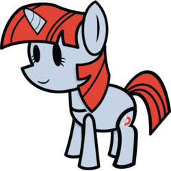 Size: 412x410 | Tagged: safe, artist:fineprint-mlp, magnet bolt, g4, game mod, mpp64, my paper pony 64, paper mario, paper pony, solo, style emulation, tumblr