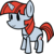 Size: 412x410 | Tagged: safe, artist:fineprint-mlp, magnet bolt, g4, game mod, mpp64, my paper pony 64, paper mario, paper pony, solo, style emulation, tumblr