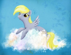 Size: 1092x842 | Tagged: safe, artist:caperuza, derpy hooves, pegasus, pony, g4, female, mare, solo