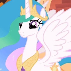 Size: 404x405 | Tagged: safe, screencap, princess celestia, alicorn, pony, g4, female, solo