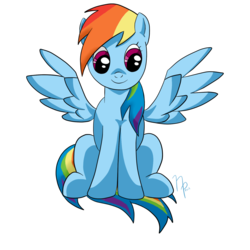 Size: 1024x1024 | Tagged: safe, artist:bigwetwilly2612, rainbow dash, g4, female, solo