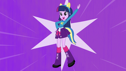 Size: 1920x1080 | Tagged: safe, twilight sparkle, equestria girls, g4, my little pony equestria girls, boots, female, helping twilight win the crown, shoes, solo, wallpaper