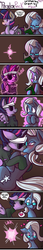 Size: 1750x10081 | Tagged: safe, artist:fauxsquared, trixie, twilight sparkle, alicorn, pony, g4, comic, female, future twilight, glasses, kissing, lesbian, mare, reading, ship:twixie, shipping, twilight sparkle (alicorn)