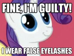 Size: 450x340 | Tagged: safe, edit, edited screencap, screencap, rarity, g4, season 2, the return of harmony, animation error, female, image macro, meme, rarieyes, solo