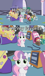 Size: 640x1080 | Tagged: safe, sweetie belle, g4, creepy, fourth wall, text