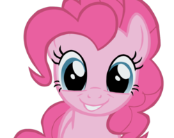 Size: 900x718 | Tagged: safe, artist:damixk, pinkie pie, applebuck season, g4, cute, faic, female, simple background, smiling, solo, transparent background, vector