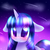 Size: 700x700 | Tagged: safe, artist:marytheechidna, twilight sparkle, g4, blushing, cute, female, floppy ears, smiling, solo, twiabetes