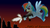 Size: 480x270 | Tagged: safe, artist:buttercommander, rainbow dash, g4, female, gun, solo