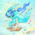 Size: 1750x1750 | Tagged: safe, artist:bigbuxart, oc, oc only, pegasus, pony, seashell, solo, water