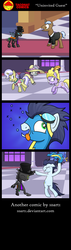 Size: 900x3173 | Tagged: safe, artist:10art1, soarin', upper crust, changeling, pegasus, pony, unicorn, g4, changeworth the third, comic, dancing, hat, monocle, top hat