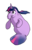 Size: 448x704 | Tagged: safe, artist:alkel u3, twilight sparkle, g4, female, manatee, solo, species swap