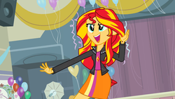 Size: 1023x575 | Tagged: safe, screencap, sunset shimmer, equestria girls, g4, my little pony equestria girls, female, solo