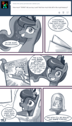 Size: 550x961 | Tagged: safe, artist:johnjoseco, princess luna, alicorn, pony, ask princess molestia, gamer luna, g4, ask, comic, comic book, tumblr