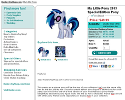 Size: 725x576 | Tagged: dead source, safe, dj pon-3, vinyl scratch, g4, official, hasbro, hasbro toy shop, incoming drama, not toy, online, rule 63, store, wrong gender, you had one job