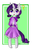 Size: 781x1222 | Tagged: safe, artist:pyupew, rarity, pony, g4, bipedal, blushing, clothes, dress, question mark